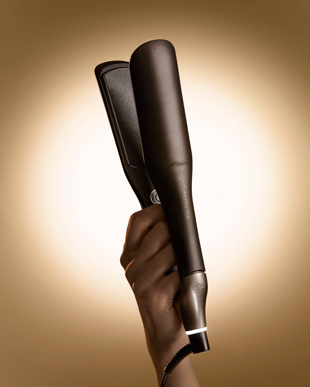 GHD Chronos Max Wide Plate Black Styler