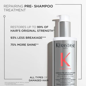 Kérastase Première CONCENTRÉ DÉCALCIFIANT ULTRA-RÉPARATEUR REPAIRING PRE-SHAMPOO TREATMENT 250ml
