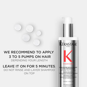 Kérastase Première CONCENTRÉ DÉCALCIFIANT ULTRA-RÉPARATEUR REPAIRING PRE-SHAMPOO TREATMENT 250ml