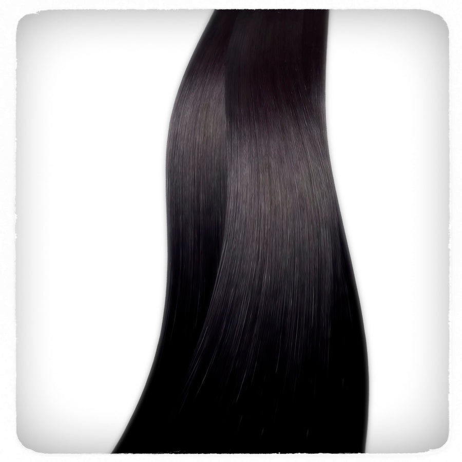 Vixen & Luxe - Onyx - Clip in Hair Extensions 150g